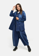 Blusenjacke aus Premium Denim 'Indiga'