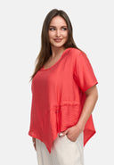 Kekoo Skjorte Asymmetrisk 'Ibiza'