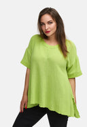 A-lijn shirt van linnen 'Venti'