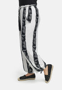 Pantalon droit stretch en viscose 'Sovana'