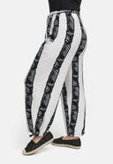 Pantalon droit stretch en viscose 'Sovana'