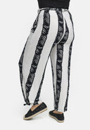 Pantalon droit stretch en viscose 'Sovana'