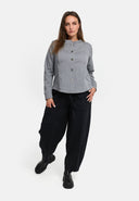 'Juline' Blusjacka – Denim med stretch, feminin & modern