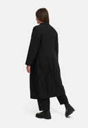 'Calina' Mantel van parachute, met voering, A-lijn