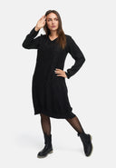 Elegant jurkje, A-lijn, met structuurpatroon 'Noira'