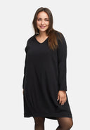 Overgangsjurk van hennep-katoenmix 'Elure'