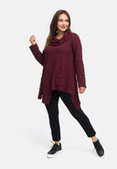 Tunika A-Linie mit Cowl-Kragen 'Floréa'