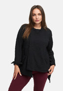 Jacke asymmetrisch mit Reißverschluss 'Floréa'