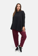 Pantalón con cinturón de lazo de mezcla de cáñamo y algodón 'Elure'