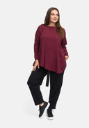 Pantalón con cinturón de lazo de mezcla de cáñamo y algodón 'Elure'