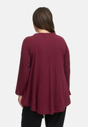 Löst sittande tunika i hampa-bomullsblandning 'Elure'