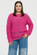 'Cotture' Stickad tröja – Mjuk känsla, Stilfull skärning & luftig