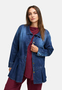 Giacca camicia in denim premium 'Indiga'