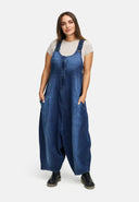 Salopette in denim premium 'Indiga'