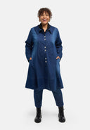 'Denira' Παλτό – denim, A-line, μέχρι το γόνατο