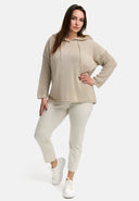 Kekoo lightweight knitted sweater 'Cotton' 