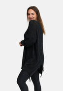 'Cotona' Knit Shirt Long – casual & cozy