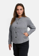 'Juline' Blousejack – Denim met stretch, vrouwelijk & modern