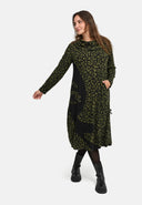 'Seriva' Dress – artful, cozy & figure-flattering