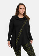 'Seriva' Tunic – Líne A le Muinchille Scairf & Painéal Diagonal