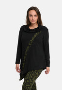 'Seriva' Tunic – Líne A le Muinchille Scairf & Painéal Diagonal