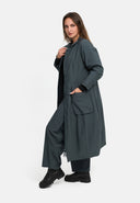 'Calina' Coat made of Parachute, with Lining, A-Line