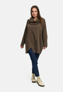 'Lunava' tunika – długa, o-sylwetka i z rozciągliwością