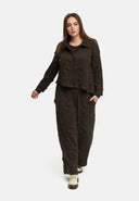 'Brunel' Jacke – przytulny stretch, szlachetnie strukturiert & kołnierzyk koszulowy