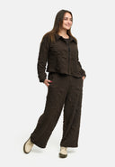 'Brunel' Jacke – przytulny stretch, szlachetnie strukturiert & kołnierzyk koszulowy