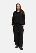 'Brunel' Jacke – przytulny stretch, szlachetnie strukturiert & kołnierzyk koszulowy