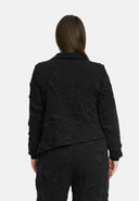 'Brunel' Jacke – przytulny stretch, szlachetnie strukturiert & kołnierzyk koszulowy