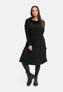 'Brunel' gúna – Muineál Cowl, ruathar taobhach & fad meánach