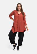 Blusa a-linea asimmetrica 'Ferina'