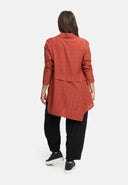 Blusa a-linea asimmetrica 'Ferina'