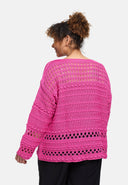 Koszulka dzianinowa 'Cotture' – Miękki w dotyku, stylowy krój i przewiewna