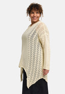 Maglia a Maniche Lunghe 'Cotture' – Linea ad A in Struttura Ajour Arieggiata