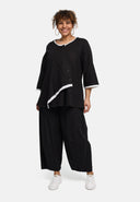 Blusa 'Saria' – asimmetrica, leggera e naturale