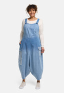 Salopette 'Sky' – Denim di alta qualità, sfumature e dettagli a toppa