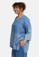 'Inea' Denimskjorte – blød og luftig