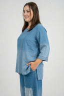 'Inea' Jeansskjorta – mjuk och luftig