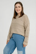 T-shirt en tricot 'Cotture' – Toucher doux, coupe élégante et aérée