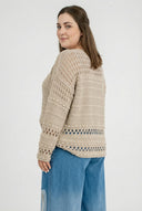 T-shirt en tricot 'Cotture' – Toucher doux, coupe élégante et aérée