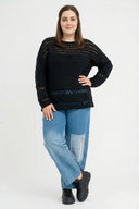 T-shirt en tricot 'Cotture' – Toucher doux, coupe élégante et aérée