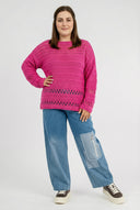 T-shirt en tricot 'Cotture' – Toucher doux, coupe élégante et aérée