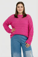 T-shirt en tricot 'Cotture' – Toucher doux, coupe élégante et aérée